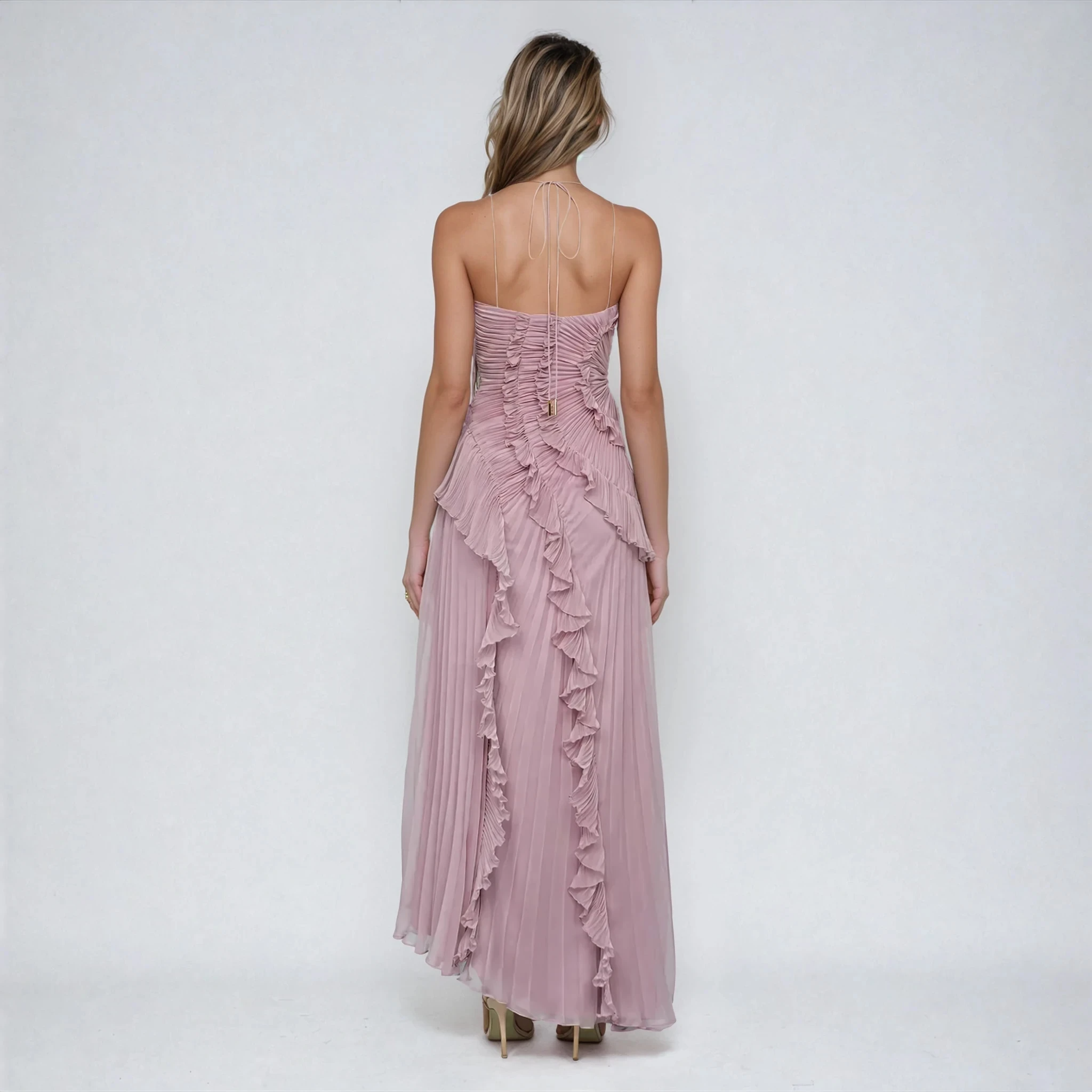 Hailey™ | Plisserte Asymmetrisk Kjole