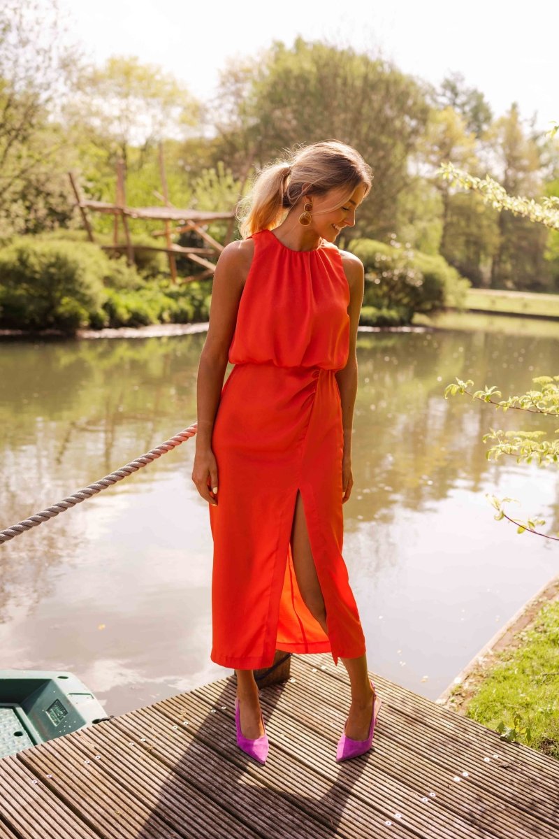 Nora™ - Sommer Midi Kjole