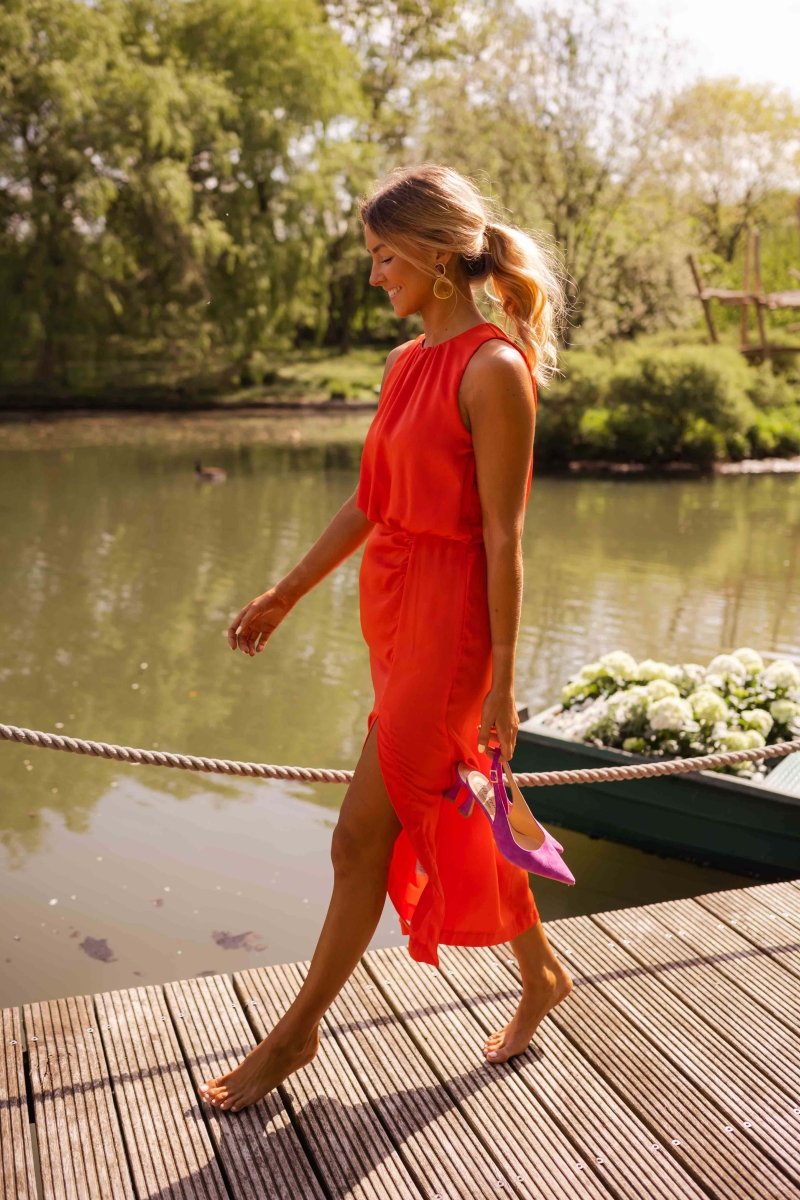 Nora™ - Sommer Midi Kjole