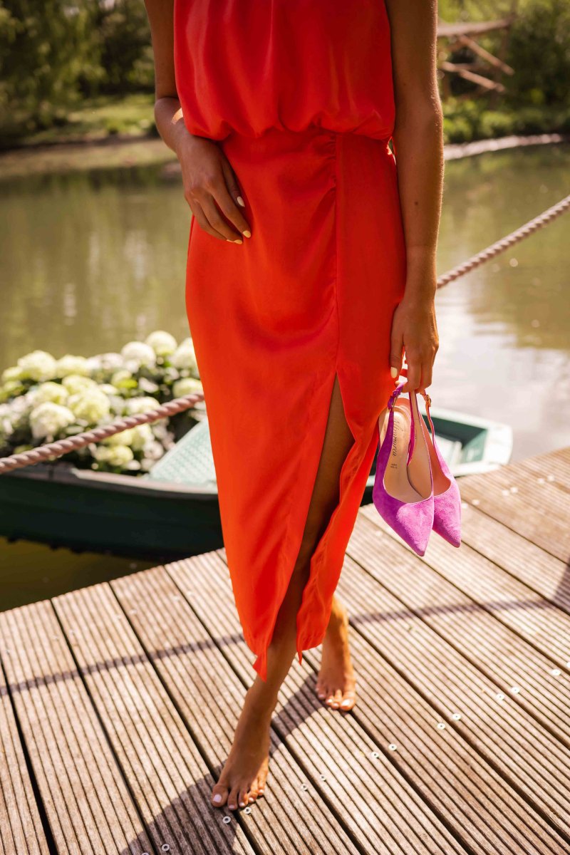 Nora™ - Sommer Midi Kjole