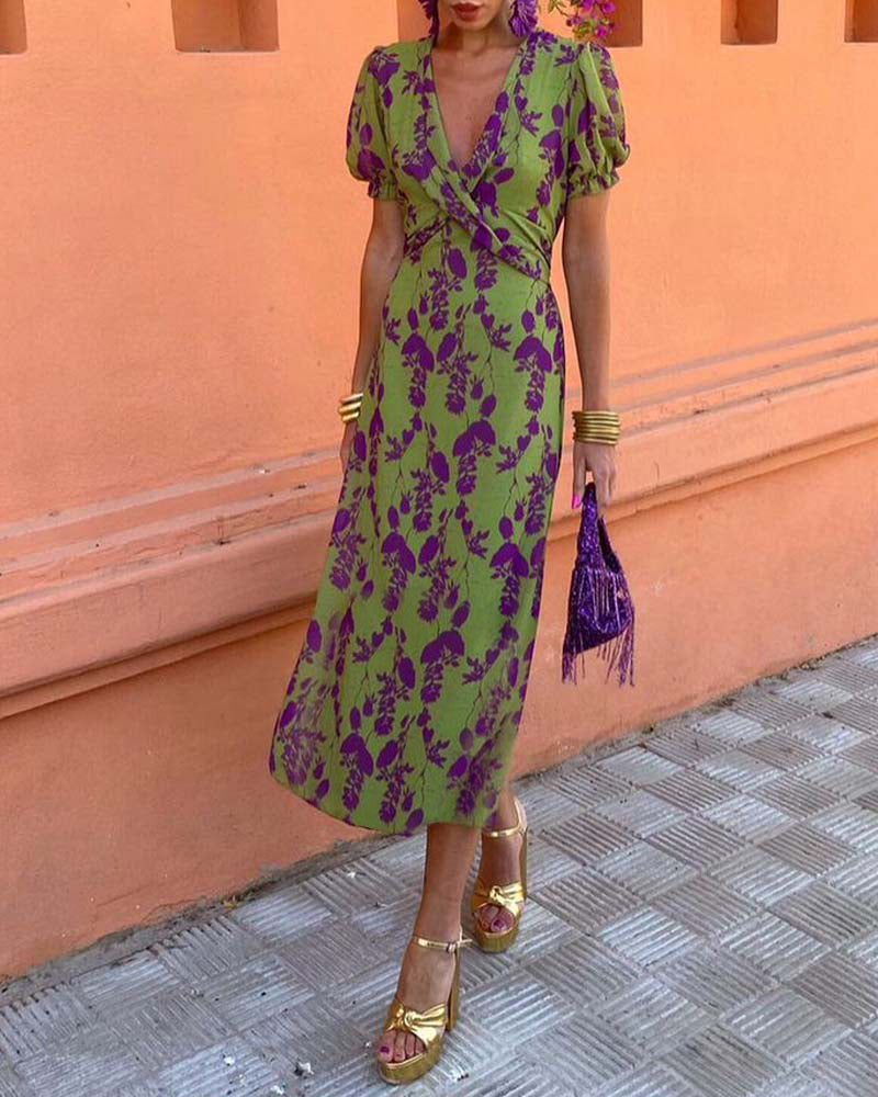 Celia - Elegant Blomsterkjole