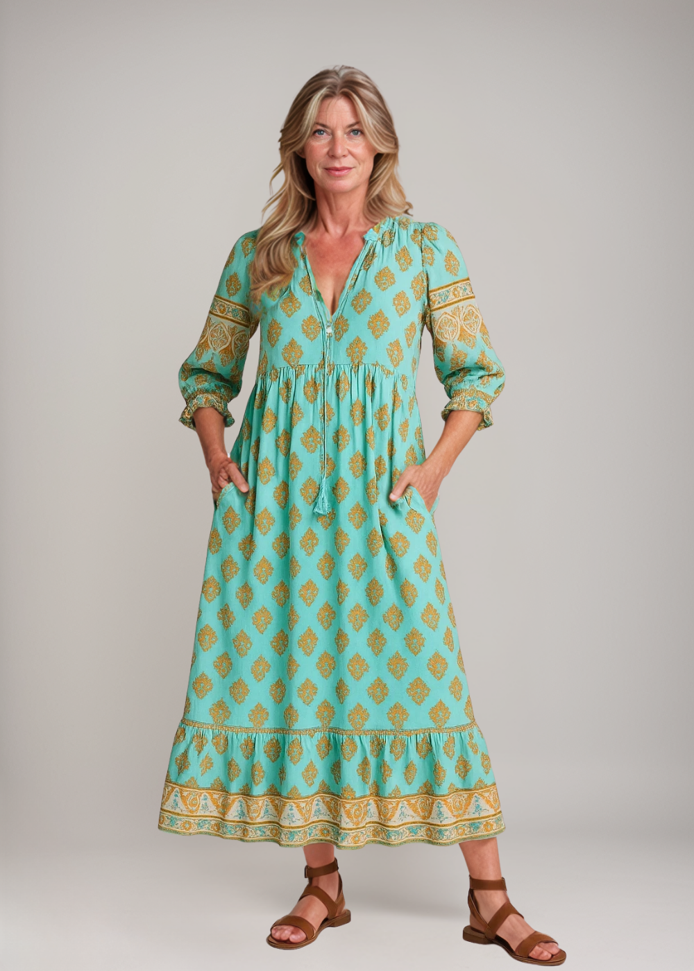 Hilga™ | Boho-Tunika med Frynser