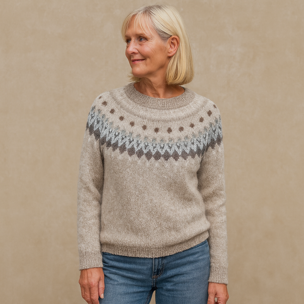 Kvinnes Pullover Genser