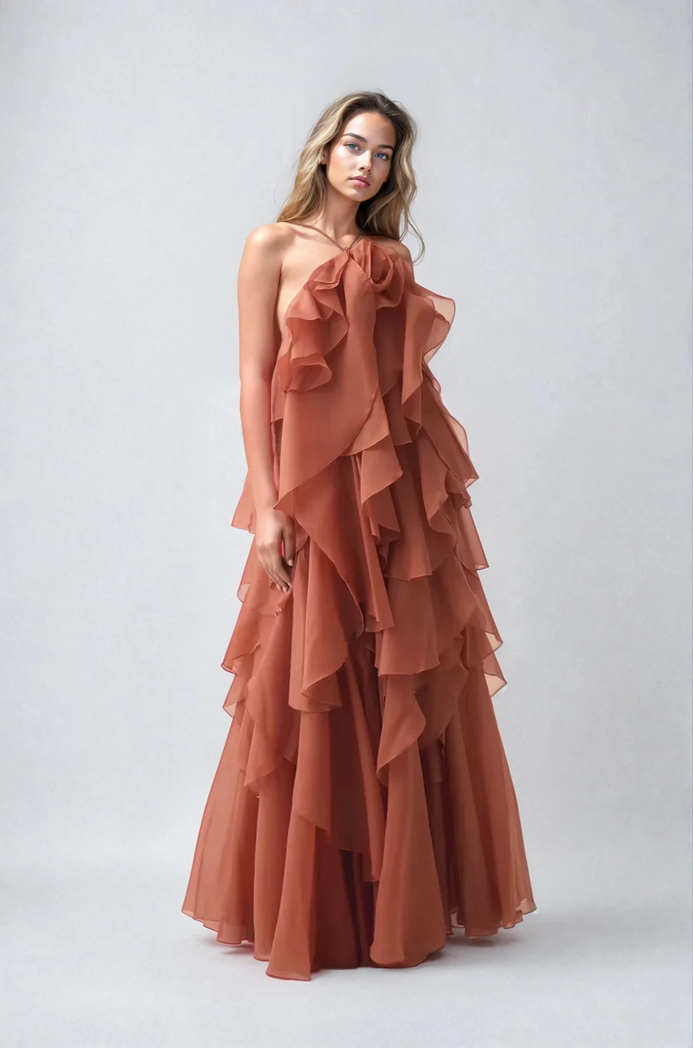 Blythe™ | Volangkjole med rosett